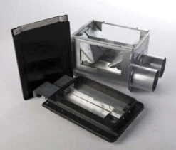 GSI 75mm Unloader Valve, Twin-Thru, With Double Transfer Plate, Without Arbour & Bearing