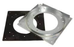Bulk Hopper Adapter Plate With Gasket, 450mm Ring Dia