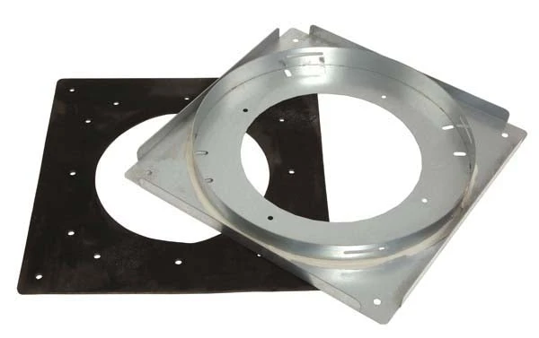 Bulk Hopper Adapter Plate With Gasket, 450mm Ring Dia