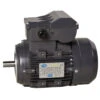 Motor 0.75kW, 1 Phase, 4 Pole, To Mount Directly Onto Gearbox With A Dry Joint -Home Tools Store 18m.75 1 4p