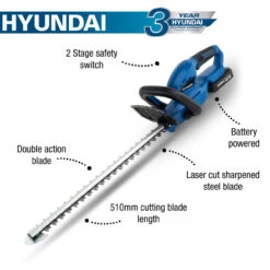 Hyundai 20V Li-Ion Cordless Hedge Trimmer - Battery Powered | HY2188 27 Hyundai 20V Li-Ion Cordless Hedge Trimmer - Battery Powered | HY2188 -Home Tools Store 20823 19158 b0688575 0199 4109 afe8 cb5af2273a39