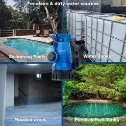 Hyundai 550W Electric Clean And Dirty Water Submersible Water Pump / Sub Pump | HYSP550CD -Home Tools Store 22770 80264 21d49964 a67c 4cf5 bfa8 4ad93ec2c87a