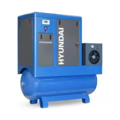 Hyundai 20hp 500 Litre, Industrial Screw Compressor With Dryer | HYSC200500D