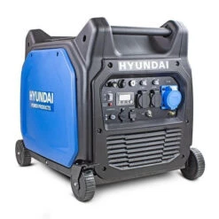 Hyundai 6600W/6.6kW Remote Electric Start Petrol Portable Inverter Generator | HY6500SEi