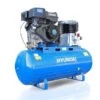 Hyundai 200L Litre Air Compressor, 29CFM/145psi, Twin Cylinder Belt Drive 14hp | HY140200PES -Home Tools Store 25349 62205