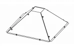 Cover / Extension (30lt) For Chainovation 260520009 Hopper 5 Cover / Extension (30lt) For Chainovation 260520009 Hopper - Image 3
