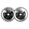 JCB 2 Piece 165mm TCT Wood Saw Blade Set | JCB-TCT-2PC -Home Tools Store 26310 41457 16fd8bbe 2cd5 4c72 a972 bc9d825682bf