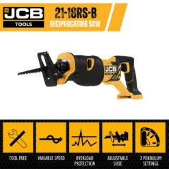 JCB 18V Battery Reciprocating Saw (Bare Unit) | 21-18RS-B -Home Tools Store 27484 82796 fd0ad3ce 21af 4e03 abfc d6548b34f705