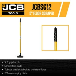 JCB Professional 200mm Spring Steel Floor Scraper | JCBSC12 -Home Tools Store 30837 02958 c0e18a32 2f65 4eff a415 8ad9ae9c35f8
