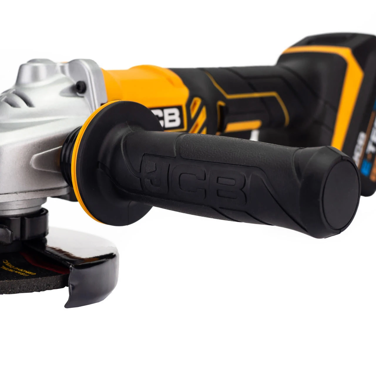 JCB 18V Battery Angle Grinder With 2x 2.0Ah Lithium-ion Battery And 2.4A Charger | JCB-18AG-2-V2 7 JCB 18V Battery Angle Grinder With 2x 2.0Ah Lithium-ion Battery And 2.4A Charger | JCB-18AG-2-V2 - Image 5