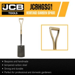 JCB Heritage Garden Spade | JCBHGS01 -Home Tools Store 31043 94151 7af4b681 07f7 4722 95dc 00445d2f921d