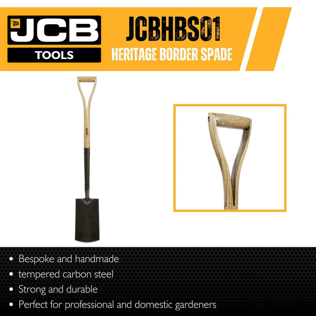 JCB Heritage Border Spade | JCBHBS01 9 JCB Heritage Border Spade | JCBHBS01 - Image 7