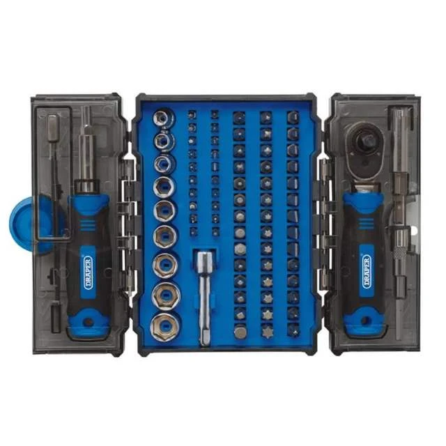 Draper Ratchet & Screwdriver Bit Set (78 Piece) 3 Draper Ratchet & Screwdriver Bit Set (78 Piece)