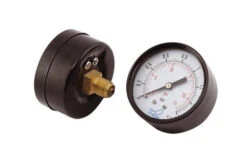 0-6 Bar Pressure Gauge, ¼" Rear Connection. Dry Type