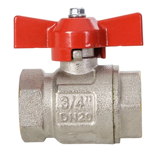 ¾" X ¾" Brass Ball Valve, Female Thread X Female Thread - This Will Fit The Outlet On A Lubing Flush Breather 4 ¾" X ¾" Brass Ball Valve, Female Thread X Female Thread - This Will Fit The Outlet On A Lubing Flush Breather - Image 2