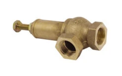 1" Brass Pressure Relief Valve, Adjustable 1 - 10 Bar, Female Thread X Female Thread
