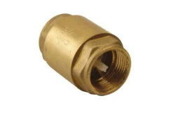 1" - York Brass Non-return Valve, Spring Loaded, Type YORK, Female Thread X Female Thread