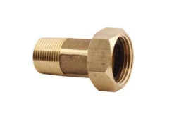 ¾" Male X 1" Female Brass Union Set For Water Meters