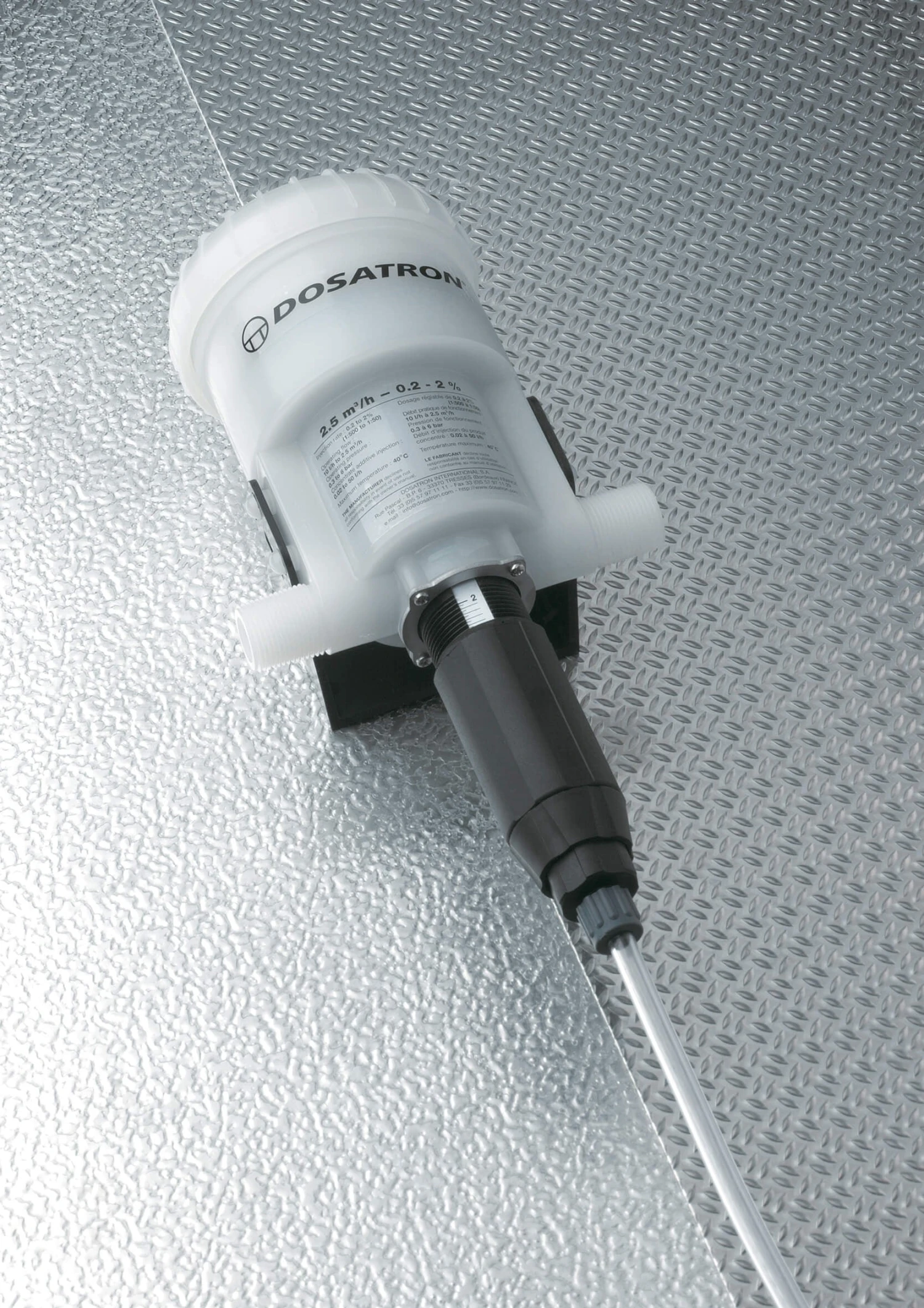 Dosatron Adjustable Medicator 0.2 - 2% D25RE-2 With VF Seals 4 Dosatron Adjustable Medicator 0.2 - 2% D25RE-2 With VF Seals - Image 2