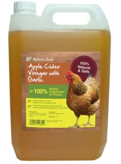 Apple Cider Vinegar With Garlic 5lt