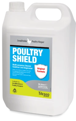 Poultry Shield, Cleaner Sanitiser & Odour Neutraliser 5lt