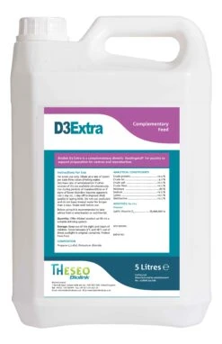 D3 Extra - Vitamin D3 Preparation - 5Lt - Short Date - Only 2 Left.