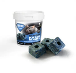 Sapphire Force Blocks 25 - A 300G Tub Of Brodifacoum Based Blocks