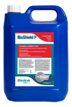 BioShield P Defra Approved Foaming Disinfectant - 5lt