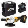 JCB 18V Angle Grinder 2x 4.0Ah Lithium-Ion Batteries With 2.4A Fast Charger In W-Boxx 136 Power Tool Case | 21-18AG-4-WB 1 JCB 18V Angle Grinder 2x 4.0Ah Lithium-Ion Batteries With 2.4A Fast Charger In W-Boxx 136 Power Tool Case | 21-18AG-4-WB -Home Tools Store jcb tools jcb 18v angle grinder 2x 4.0ah battery with 2.4a fast charger in w boxx 136 power tool case or 21 18ag 4 wb 36650 40a165d5 c5e0 4d6d 911e b72c9d13a055