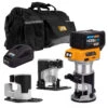 JCB 18V B/L Router With 3x Bases (trimmer, Offset, Incline) 5.0ah Lithium-Ion Battery And Charger In 20" Kit Bag | 21-18RTKIT-5X-B 1 JCB 18V B/L Router With 3x Bases (trimmer, Offset, Incline) 5.0ah Lithium-Ion Battery And Charger In 20" Kit Bag | 21-18RTKIT-5X-B -Home Tools Store jcb tools jcb 18v bl router with 3x bases trimmer offset incline 5.0ah battery and charger in 20 kit bag or 21 18rtkit 5x b 69498 ef11f65c d0cf 45b8 a1d5 020ff47c7a95