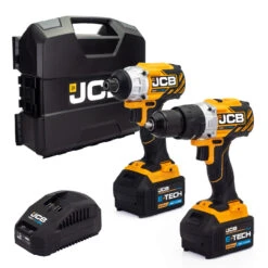 JCB 18V Brushless Impact Twinpack 2X 5.0Ah Lithium-Ion Batteries | 21-18BL-TPK-5
