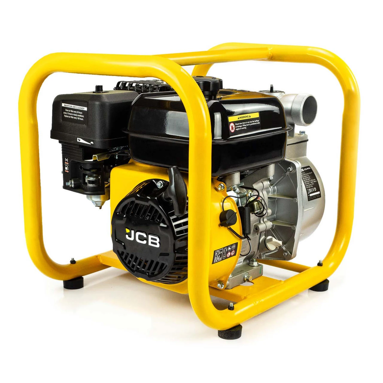 JCB 50mm 2’’ Petrol Water Pump 7.5hp 224cc 4-Stroke | JCB-WP50 2 JCB 50mm 2’’ Petrol Water Pump 7.5hp 224cc 4-Stroke | JCB-WP50