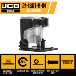 JCB Inclined Router Base | 21-18RT-B-IN -Home Tools Store jcb tools jcb inclined router base or 21 18rt b in 39297 230d14c8 9ba0 4d86 bb63 ca2528fc25a2
