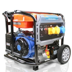 Hyundai P1 7.9kW / 9.8kVA Petrol Site Generator, Recoil & Electric Start | P10000LE