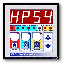 HP54 Four Stage Thermostat For Panel Mounting